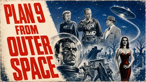 Plan 9 from Outer Space (1959) – Full Classic Horror Movie